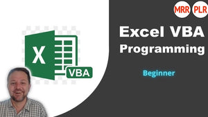 The Excel VBA Programming Course - Beginner Level