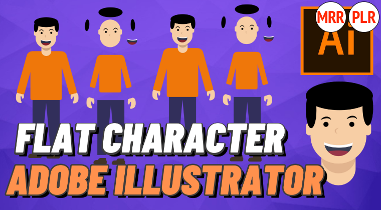 How to Make a Flat Character in Adobe Illustrator