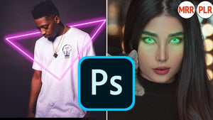 Neon + Glow Effects on Adobe Photoshop