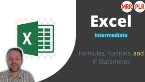 Learn to use Microsoft Excel like a Pro - Intermediate Level