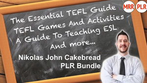 Nikolas John Cakebread PLR Bundle