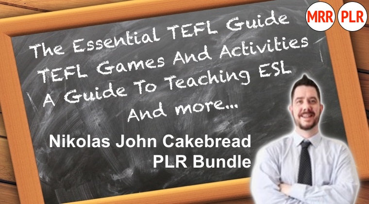 Nikolas John Cakebread PLR Bundle