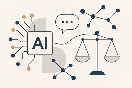 Mastering Ethical AI in Communication: Legal Insights & Strategy

keep it simple, no texts on image