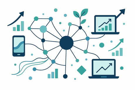 The image should be simple, no texts, and describes the following course:
Win in the Digital Economy with Platform Strategies