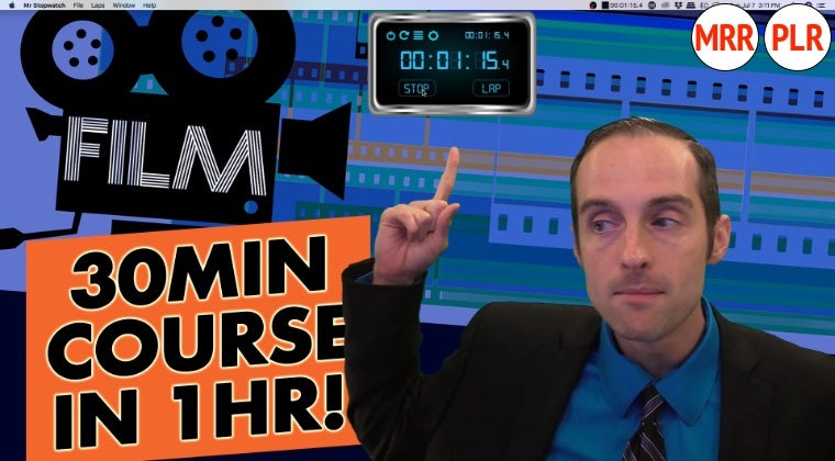 Film a 30 Minute Video Course in 1 Hour!